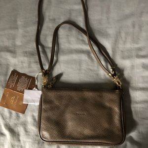 Leather handbag